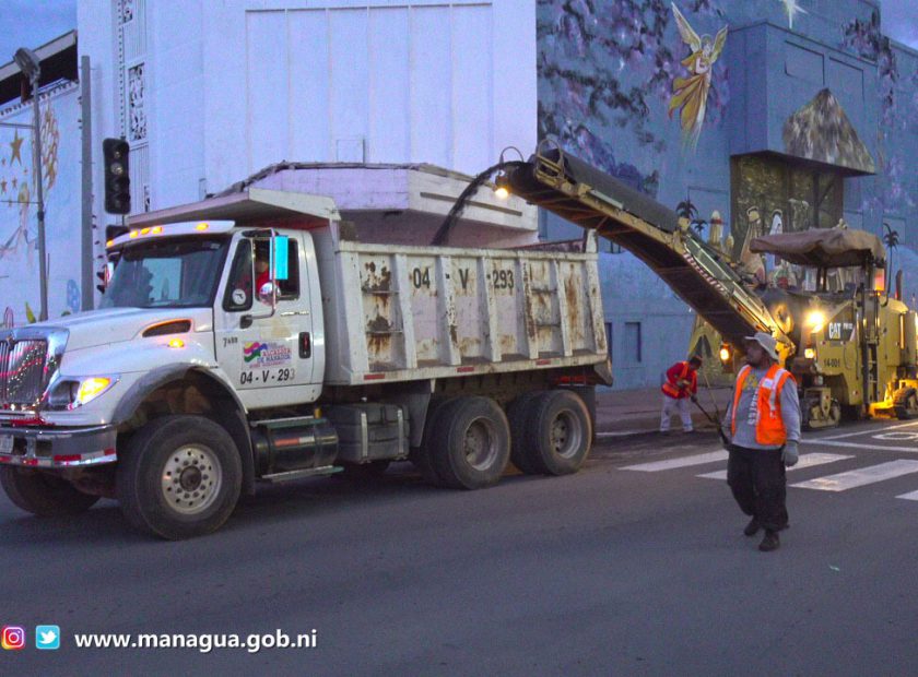 PORTADA. BACHEO CARRETERA NORTE 22 JULIO