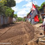 Continúan obras de mejoramiento vial en el barrio Anexo Villa Libertad del Distrito VII