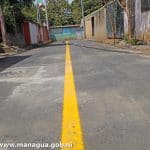 Nuevas calles pavimentadas en el barrio Luis Alfonso Velásquez Flores