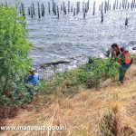 Deportistas se unen a jornada de limpieza en el lago Xolotlán