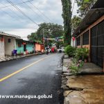 Familias del Anexo a Villa Fraternidad felices por la llegada del pavimento a sus calles