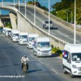 Llegan a la capital 300 unidades de autobuses nuevos para el Transporte Interurbano