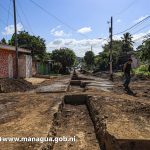 Nuevo sistema de drenaje sanitario en el Distrito III beneficiará a los habitantes de los barrios Alexis Argüello y Buena Vista